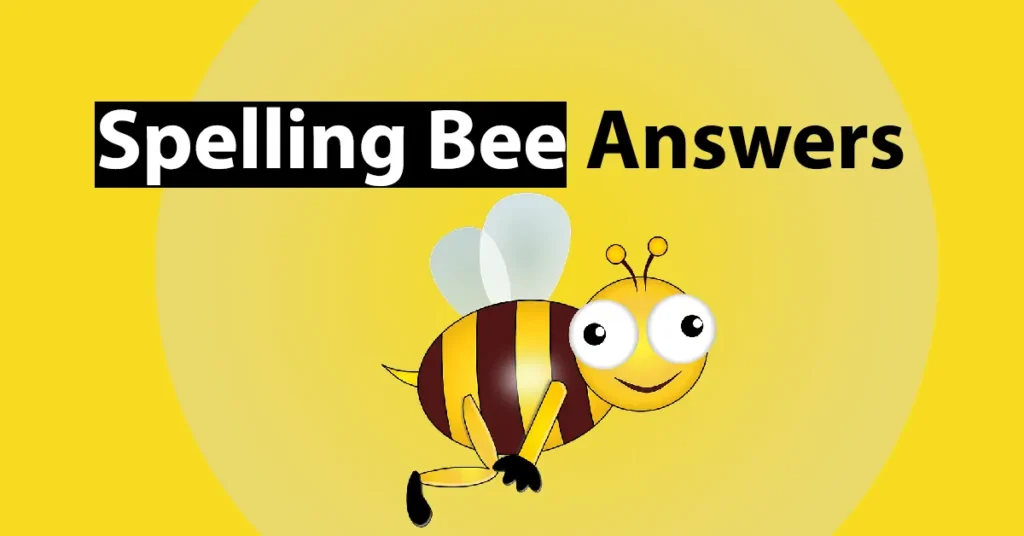 Spelling Bee game